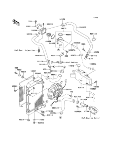 VN1500 Radiator(1 / 2)