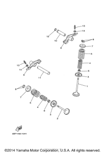XT250F Клапана