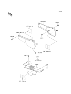 KL250 Side covers / chain cover(1 / 2)