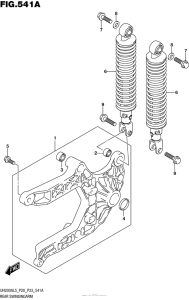 UH200 Rear Swingingarm