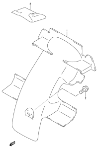 JR50 Заднее крыло