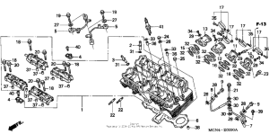 CB750 Головка цилиндров