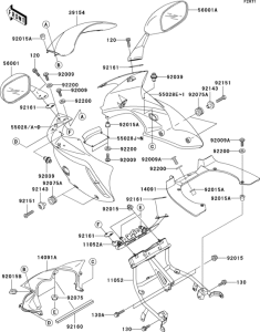 ZR750 Обтекатели