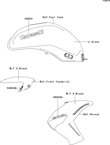 ER650 Decals(l.green)(daf)