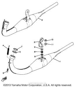 TA125 Выхлопная система