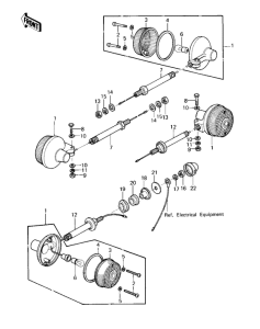 KZ250 Поворотники