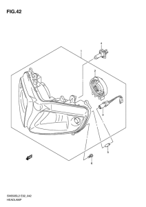 SV650 (ABS) Фара