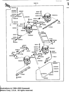 ZX600 Carburetor assy