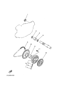 SR250 Embrag. del arranque