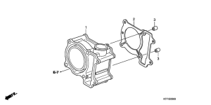 SH125D Цилиндр