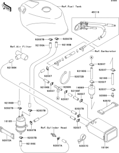 ZX750 Канистра осушителя