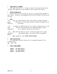 FM50 Catalog preface