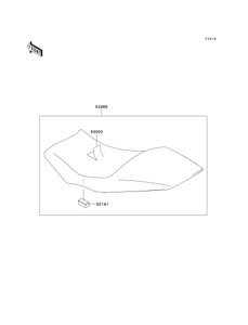 ER400 Сиденье