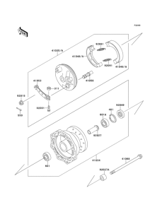 KX60 Переднее колесо