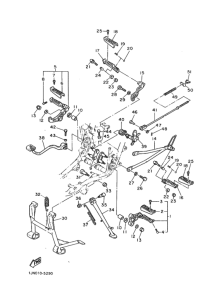 SR500 ｽﾀﾝﾄﾞ. ﾌｰﾄﾚｽﾄ