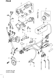 UH125 Жгут проводов