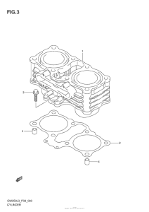 GSX-R250 Цилиндры
