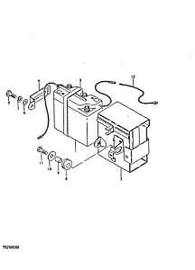 TS250 Аккумулятор