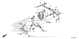 CBR600RR (ABS) Front Power Unit (Cbr600Ra)
