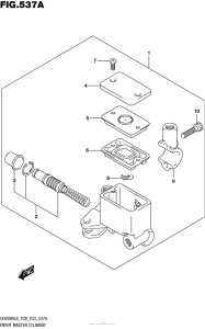 UH200 Главный тормозной цилиндр