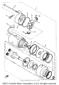 XV920RH Стартер