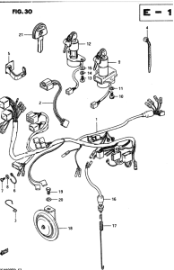 GSX400 Жгут проводов