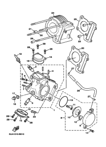 XC125 NXC125 Головка цилиндров