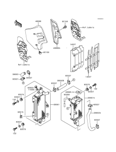 KX500 Радиатор
