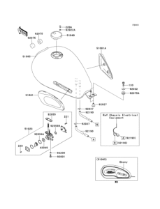 EJ650 Топливный бак