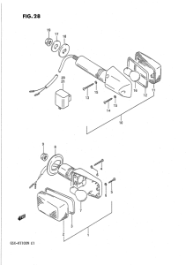 GSX-R1100 Поворотники