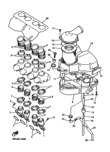 XJ600S Впускная система