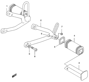 RMX50 Подножки