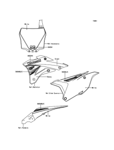 KX100 Наклейки