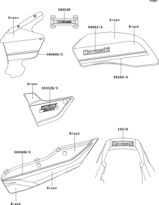 ZR1200 Decals(green)