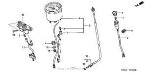 NPS50 Спидометр