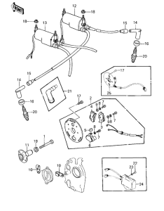 KZ550 Зажигание