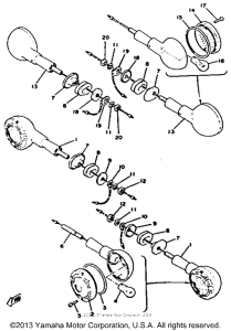 XS650_2F - 1979 Flasher lamp