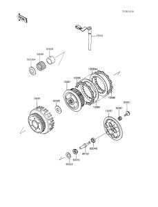ZX600 Сцепление