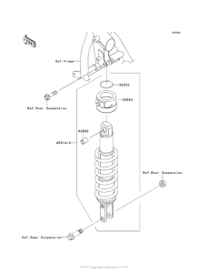 KL650 Амортизатор