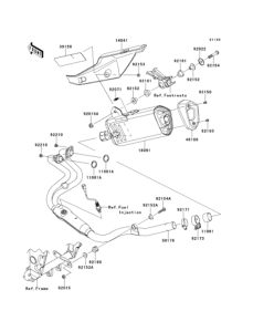 EX250 Глушитель