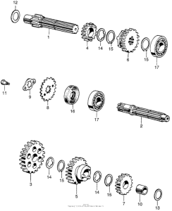 Z50A Трансмиссия
