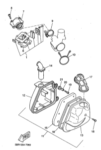 YQ50 Впускная система