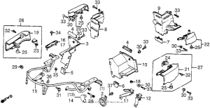 GL1200I 12oi / a / lcowl stay 84-85