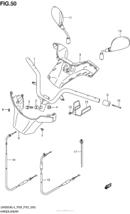 UH200 Handlebar (Uh200Al4 P33)