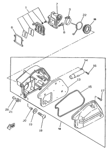 CW50RSX Впускная система