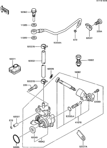 AR125S Масляный насос