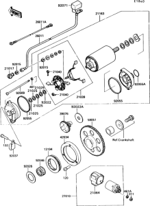 VN750 Стартер