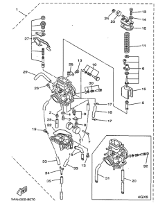 TDR125 Карбюратор