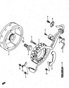 DR500 Зажигание