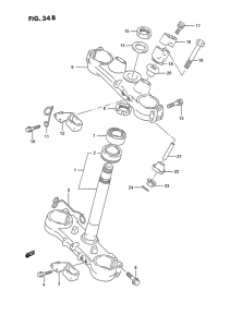 RMX250 Траверса нижняя